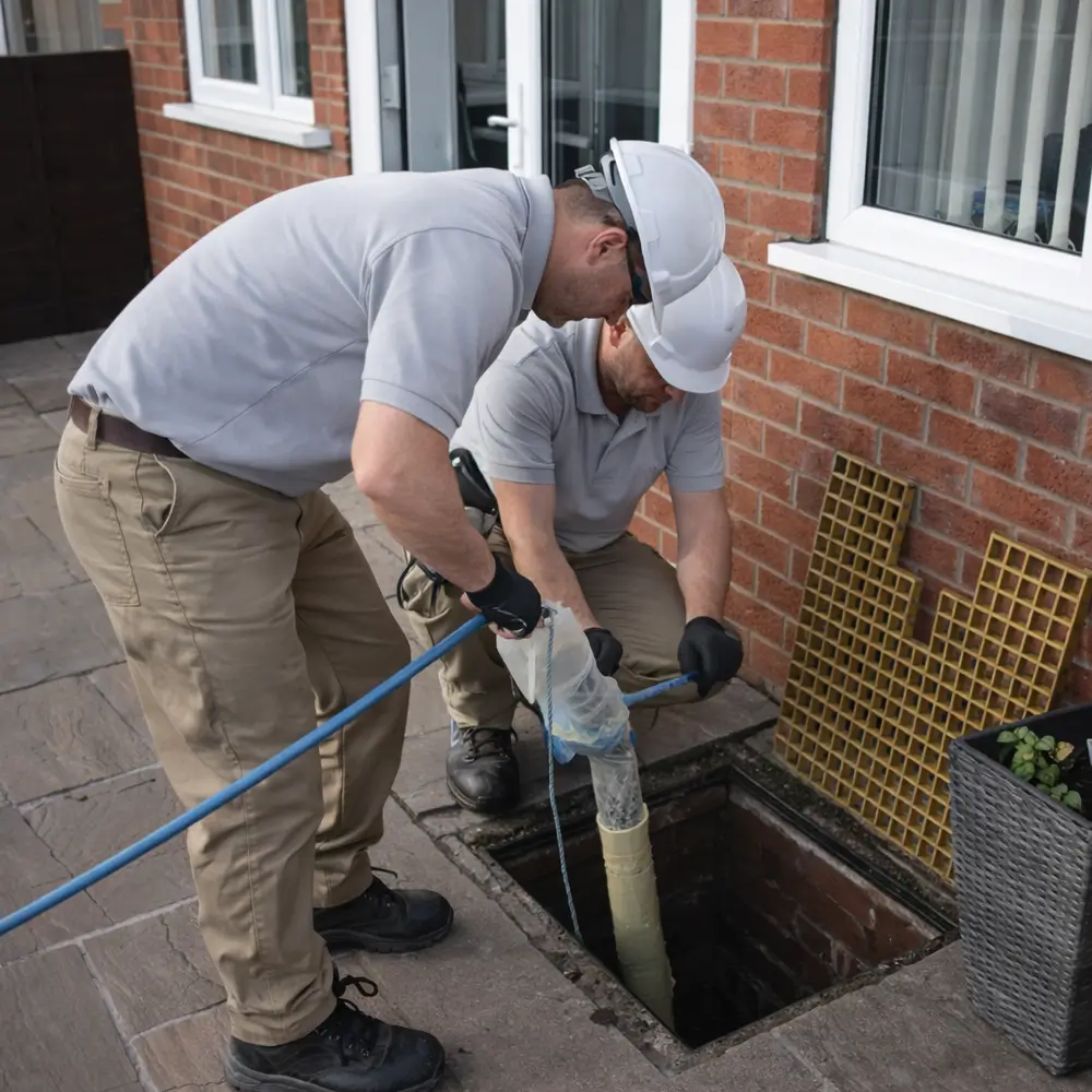 Blocked drain repair service in Heathfield
